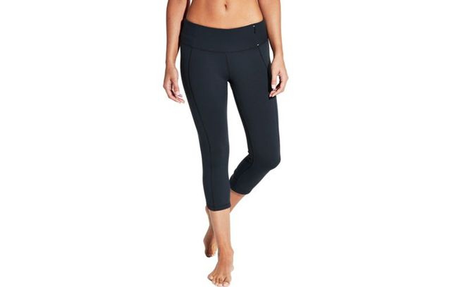 Buy Reebok Womens Linear Logo Leggings Compression Athletic Pants