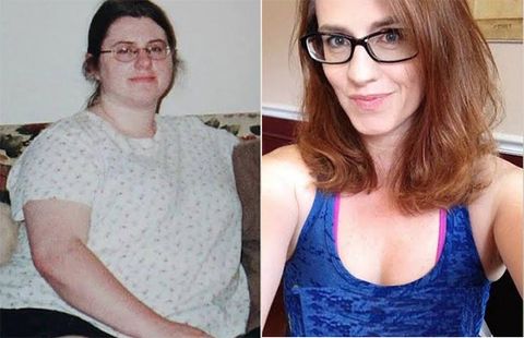 Petrina Hamm before and after weight loss