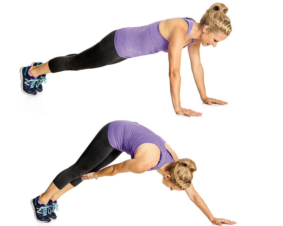 5 Moves That Burn Belly Fat And Tone Every Inch Of Your Middle | Prevention