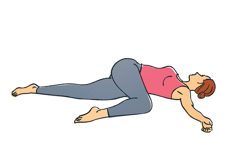 🧘🏼‍♀️Elevate your sleep game with these bedtime yoga poses: Legs up Wall,  Seated Forward, Cow Stretch, Child's Pose, Standi