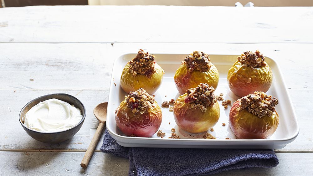 preview for Cranberry and Walnut Baked Apples