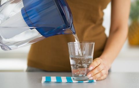 Hydrate with filtered water