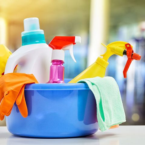 cleaning supplies and asthma