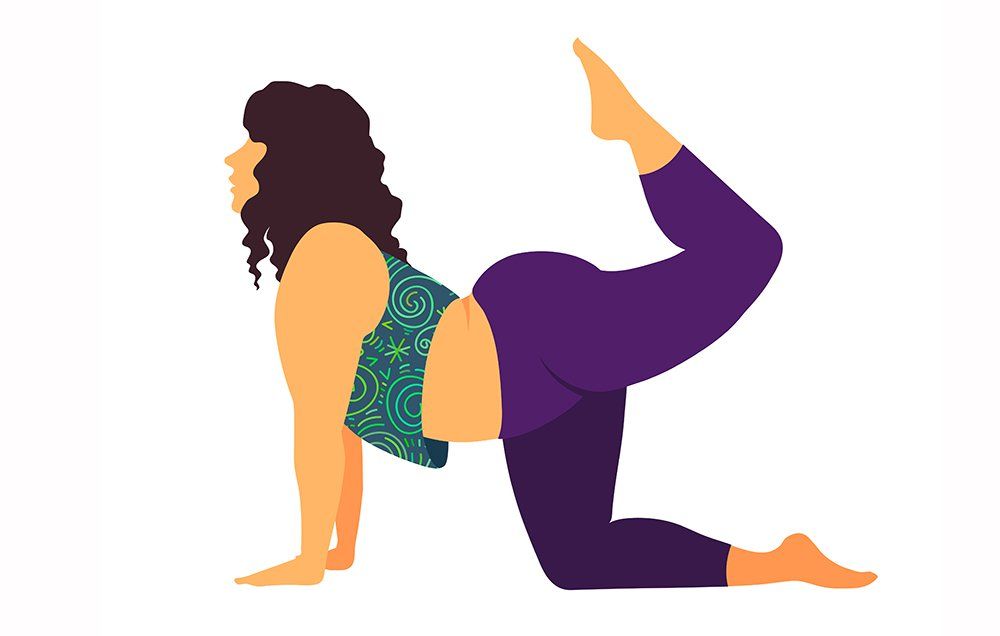 Curvy Yoga: 3 Ways to Make Space for Your Belly in Any Yoga Pose