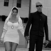 kourtney kardashian and travis barker's courthouse wedding