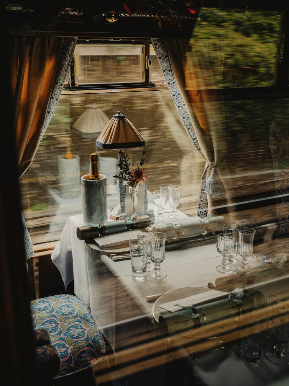 belmond british pullman train christmas lunch
