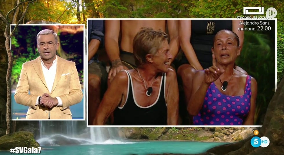 Jorge Javier Vázquez promete ir a 'Supervivientes' para pasar una noche con Isabel Pantoja