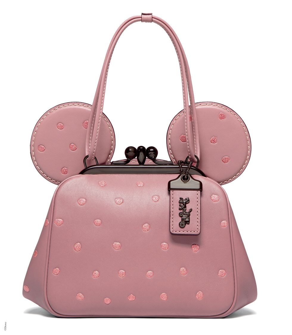 Pastel Pink Louis V Minnie Ears, Designer Minnie Ears