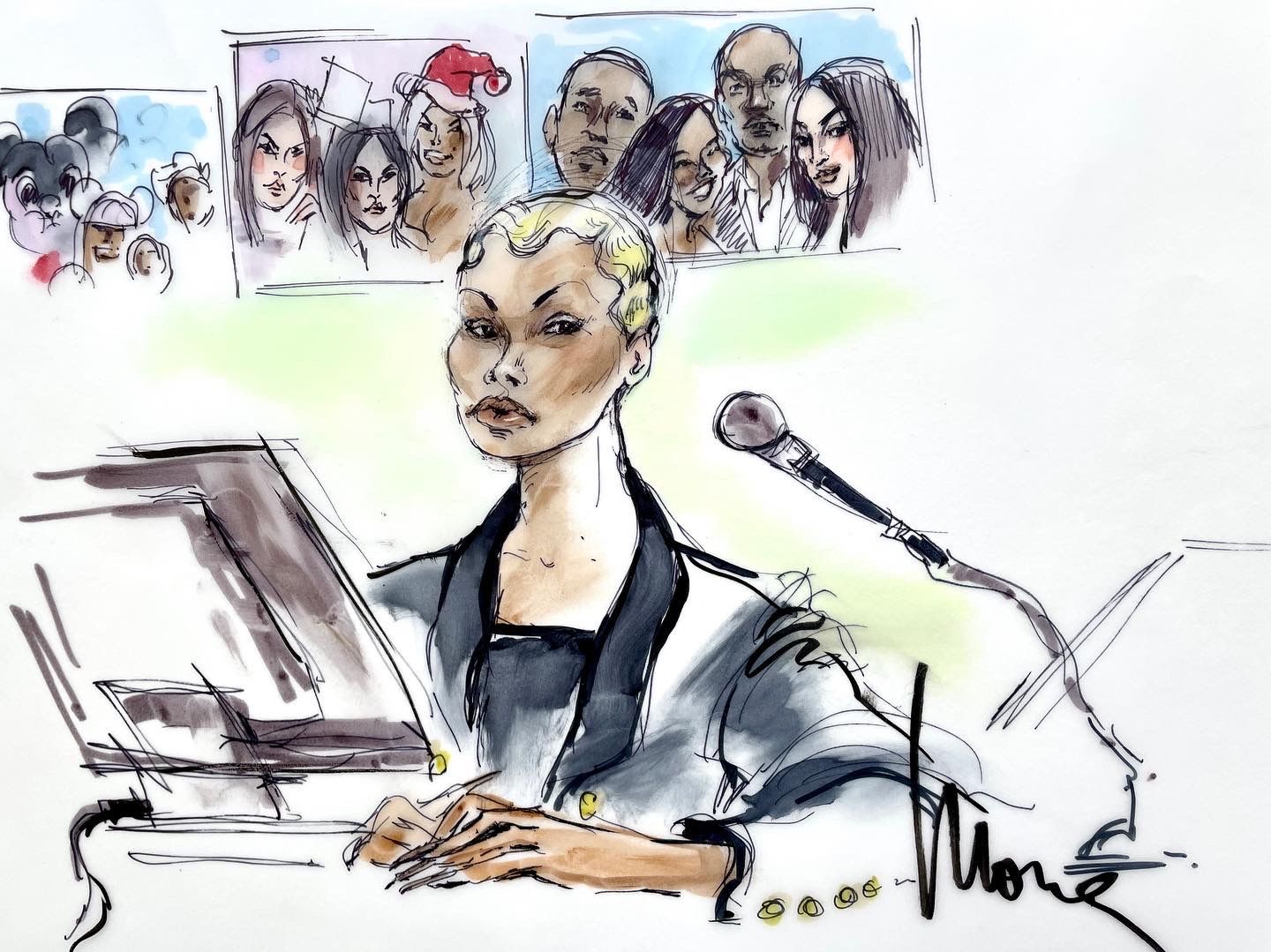 What It's Like to Be a Courtroom Sketch Artist | Time