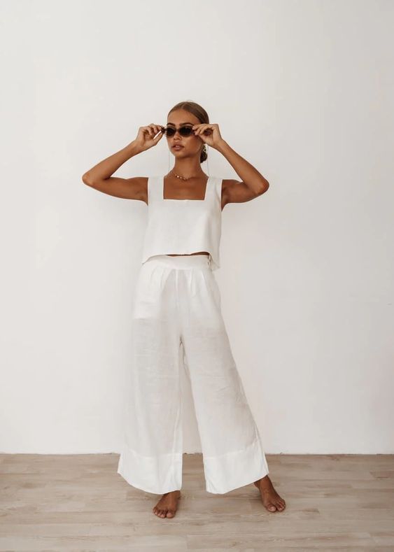 Estos son los pantalones de lino que triunfan en Instagram porque