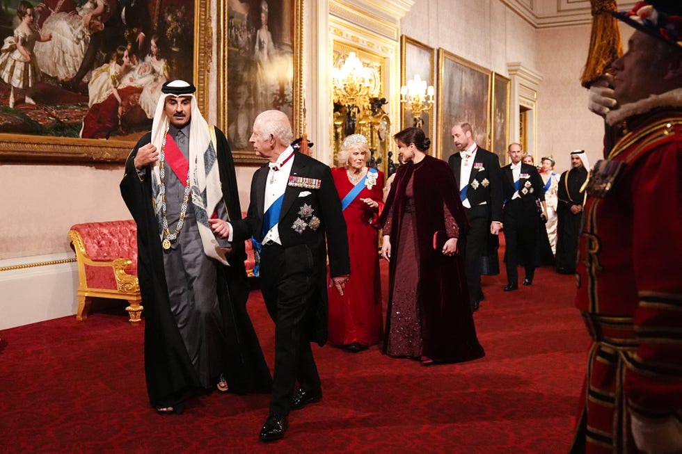 BRITAIN QATAR ROYALS DIPLOMACY