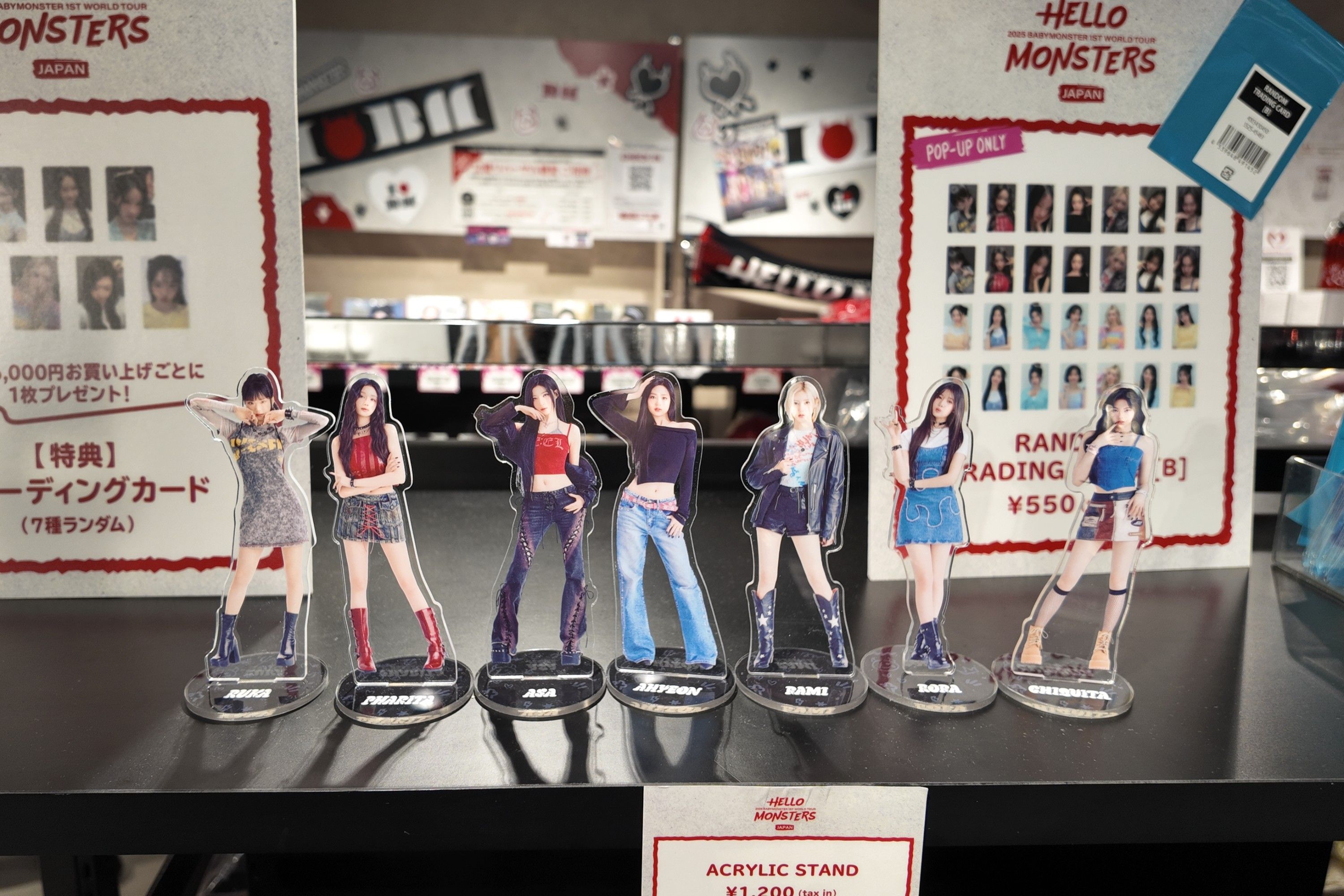 BABYMONSTER World Tour pop up shop visits Kanagawa and Fukuoka