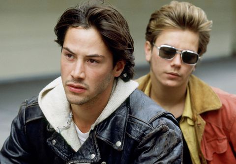 2e595wt keanu reeves, river phoenix, my own private idaho 1991 new line cinema  file reference  34082 328tha