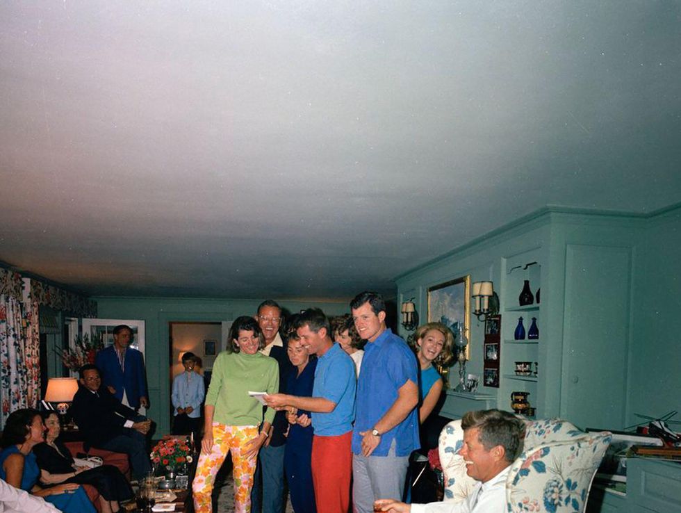 the kennedys at the family compound in hyannis port mass september 1963