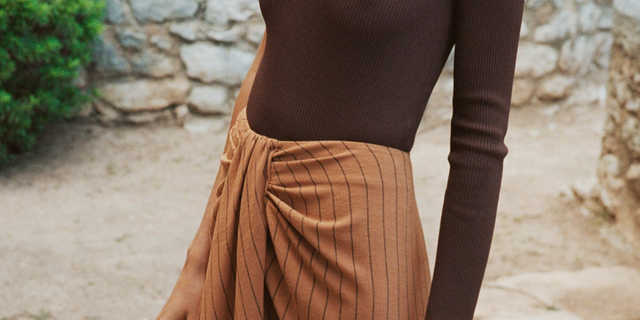 Impresión comentario Aflojar Estas faldas nudo de Zara van a las tendencias de otoño