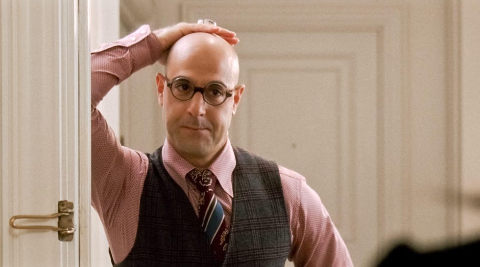 2fkd6m5 usa stanley tucci in a scene from cfox 2000 pictures film the devil wears prada 2006 plot a smart but sensible new graduate lands a job as an assistant to miranda priestly, the demanding editor in chief of a high fashion magazine ref lmk110 j7063 290421 supplied by lmkmedia editorial only landmark media is not the copyright owner of these film or tv stills but provides a service only for recognised media outlets pictureslmkmediacom