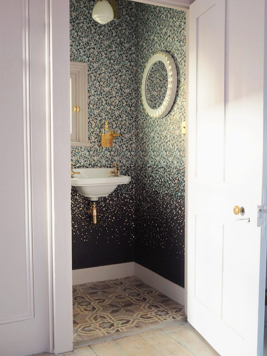 Cloakroom transformation. Small space big impact | Instagram