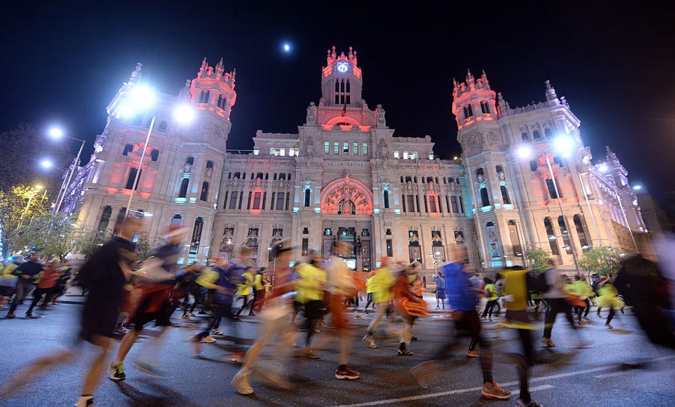 San Silvestre Vallecana race in Madrid