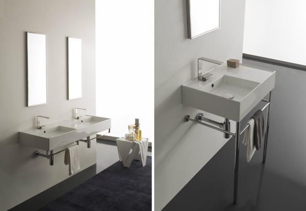 Scopri il lavabo sospeso o da appoggio più adatto alla tua casa tra le soluzioni di design del brand Scarabeo.