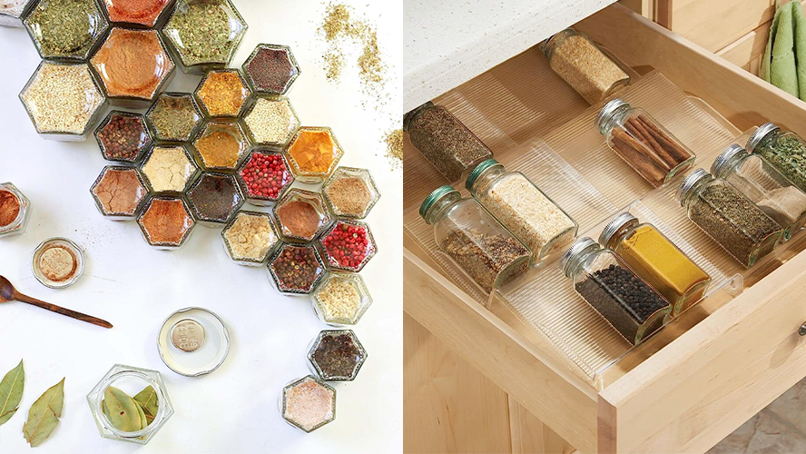11 ideas para organizar las especias en la cocina y tenerlas