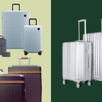 a group of luggage