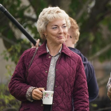 Sheridan Smith I Fought The Law 2xttx4e sheridan smith on set filming for new itv drama i fought the law in shiremoor, north tyneside. the actress takes on the role of ann ming, a theatre nurse from tyneside and the mother of julie hogg, who vanished and was later found murdered. picture date: friday august 16, 2024.