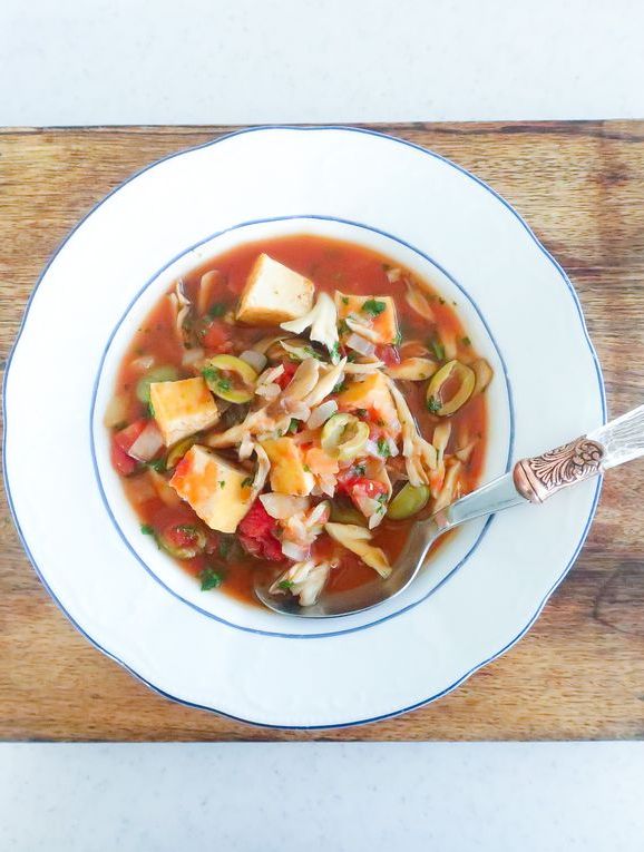 キレイにやせるAtsushiレシピ】ひと皿で大満足「厚揚げトマトスープ」