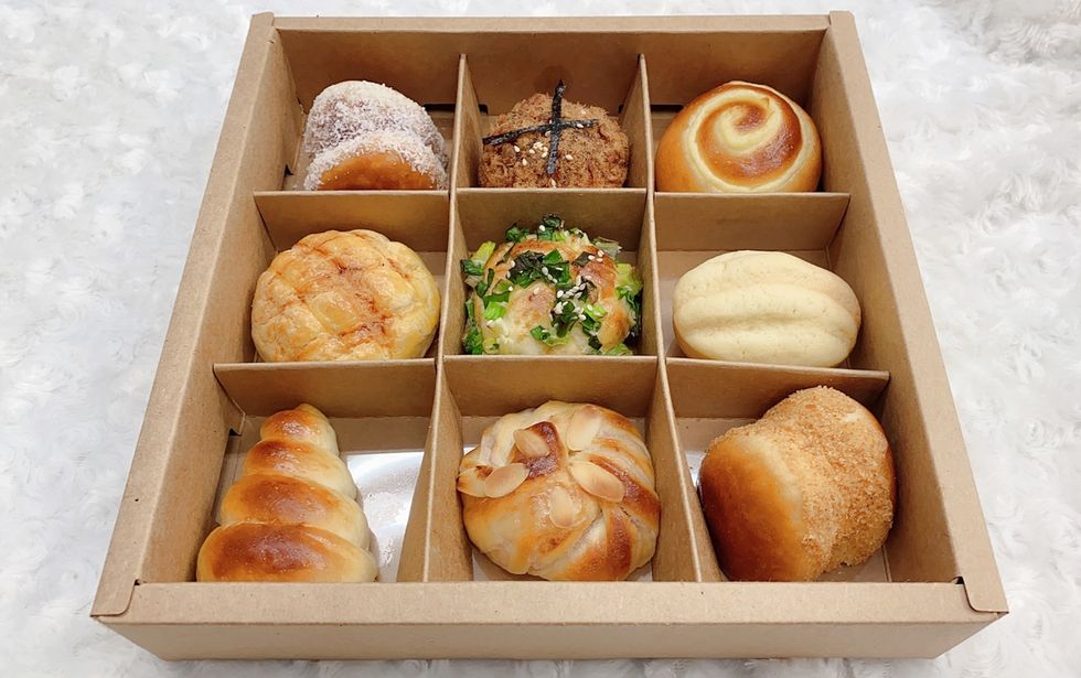 內湖legout麵包店歡慶十週年～推出台灣古昔舊時經典麵包禮盒