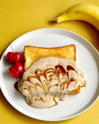「バナナクリームトースト」