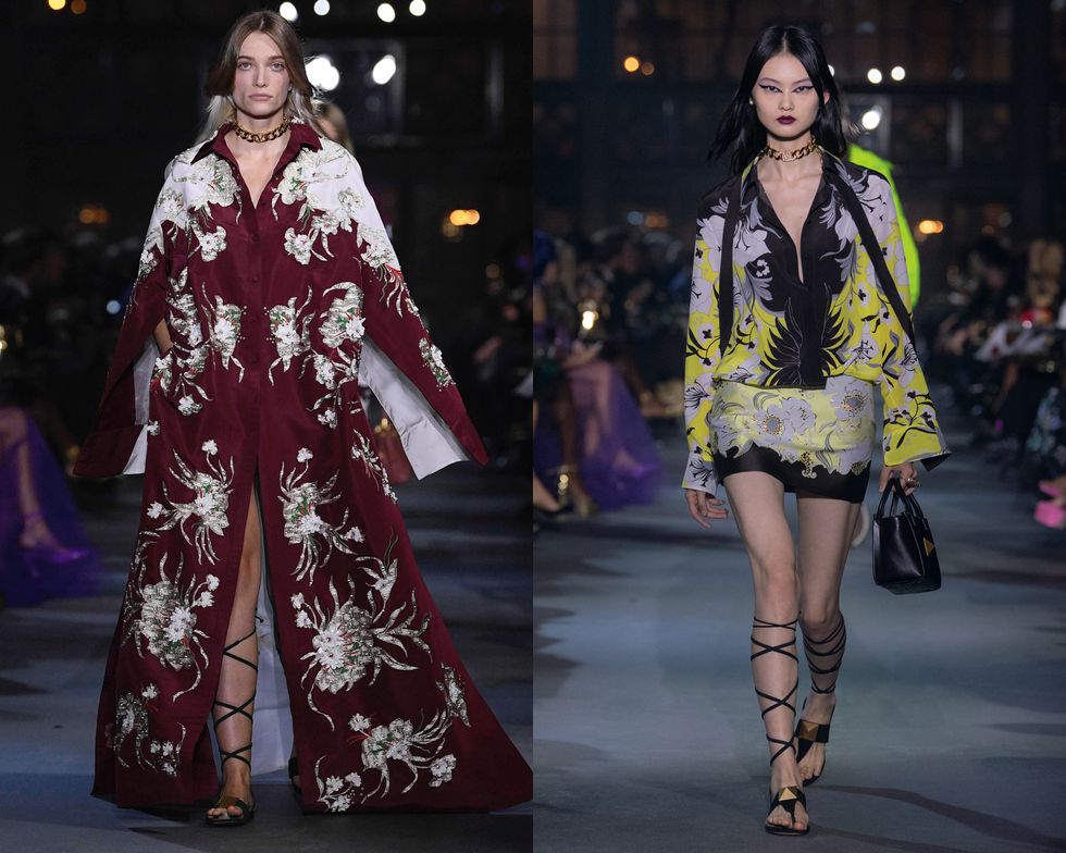 valentino將大秀延伸至巴黎街頭！valentino 2022春夏男女裝系列以現代視角重現品牌經典