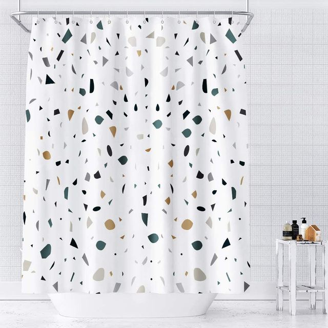 Las 9 cortinas más bonitas para decorar el baño