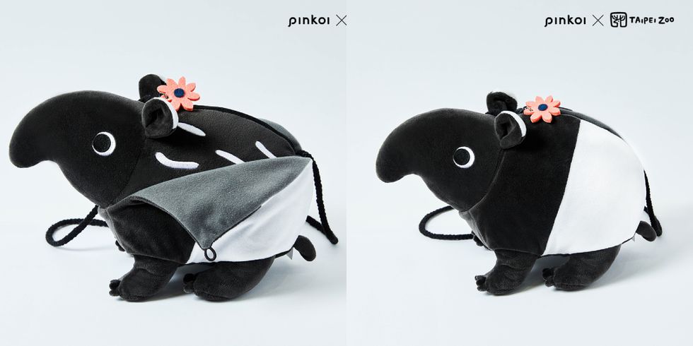 pinkoi x台北市立動物園首度聯名！「限量馬來貘變身玩偶包」等30款商品、限定line貼圖必收藏