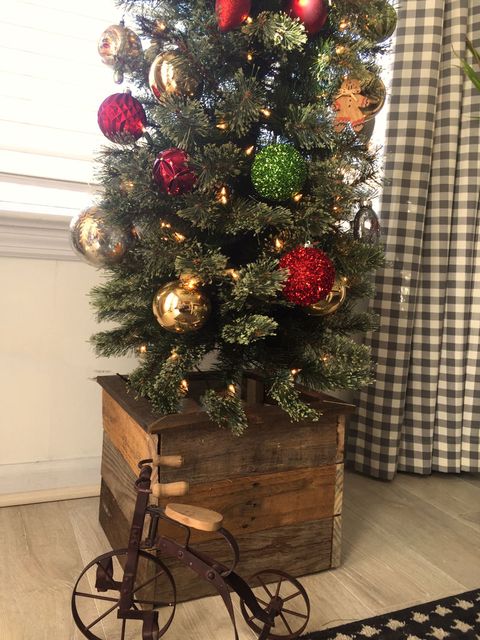 wood tree box diy christmas tree stands