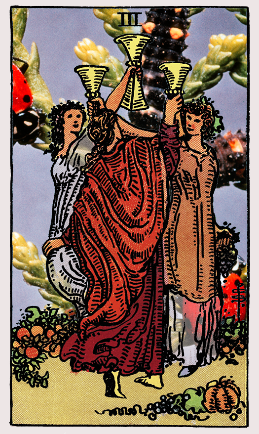 3 of cups