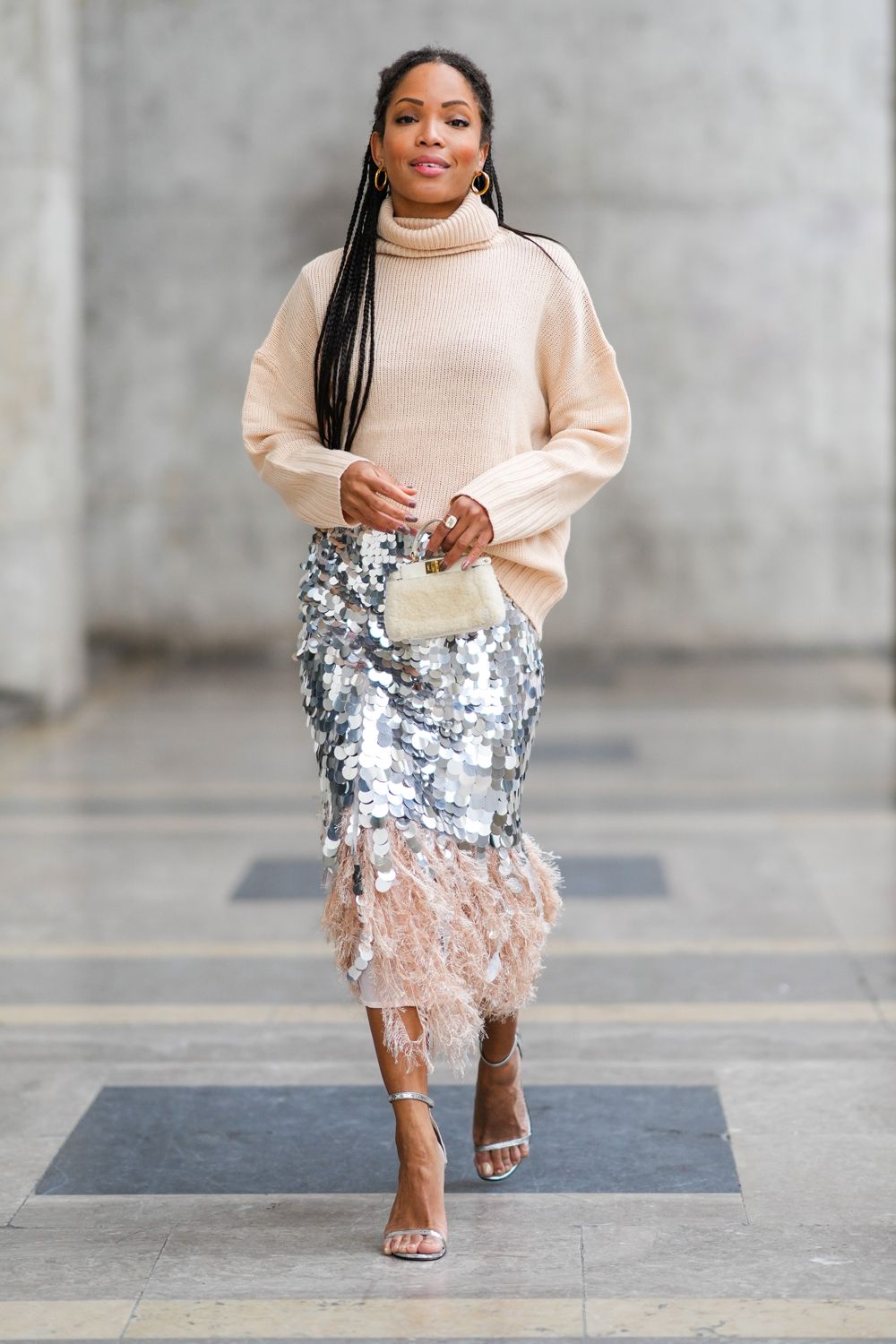Lucro Email estimular Faldas de lentejuelas: cómo combinar la prenda de fiesta de moda