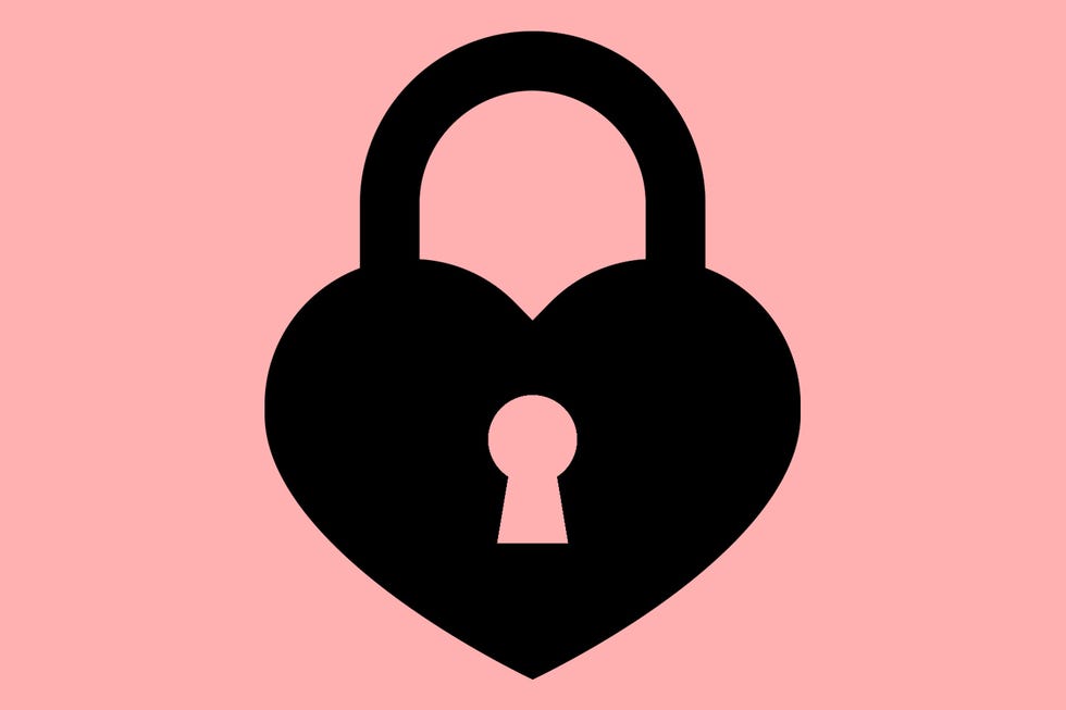 Heart, Lock, Padlock, Love, Illustration, Symbol, Security,