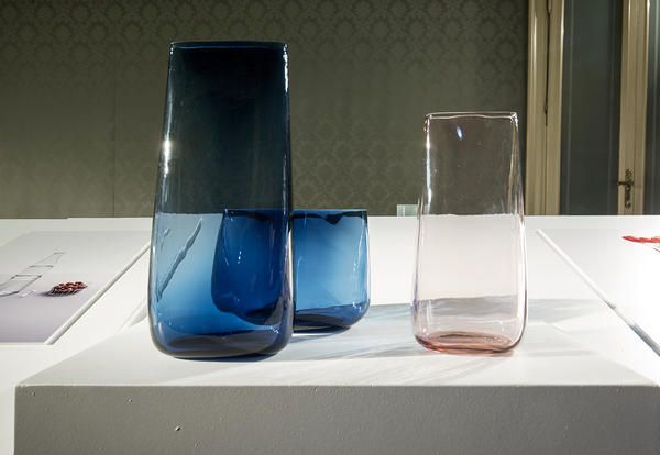Transparent material, Blue, Glass, Cobalt blue, Water, Vase, Design, Barware, Solution, Glass bottle, 