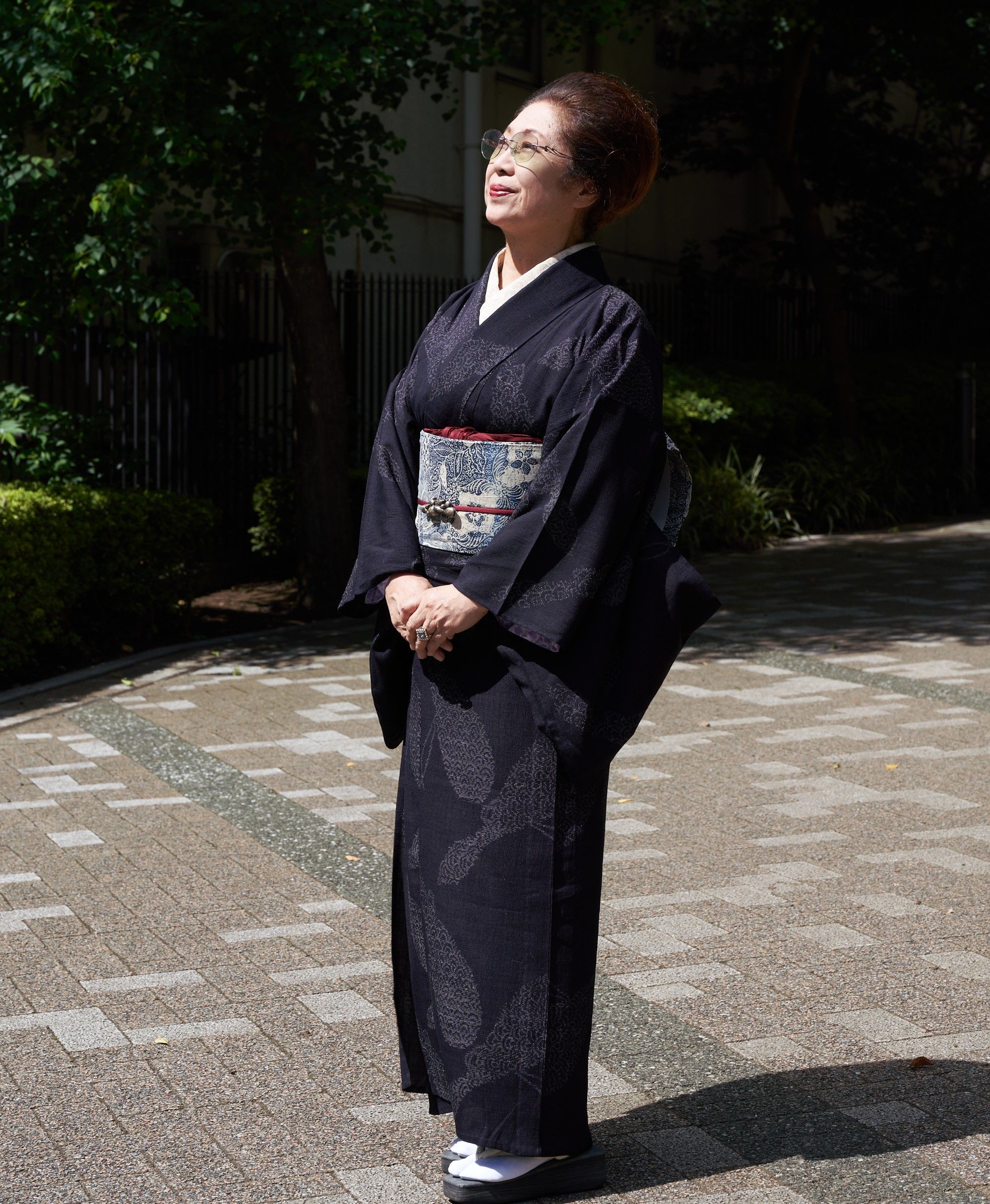 アンティーク着物を知る池田由紀子のおしゃれ提案｜10月・装いの画竜点睛