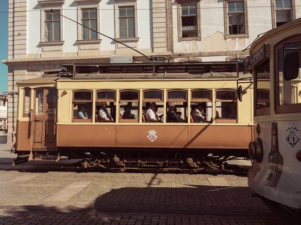 Transport, Tram, Mode of transport, Vehicle, Rolling stock, Iron, Cable car, Public transport, Architecture, Electricity, 