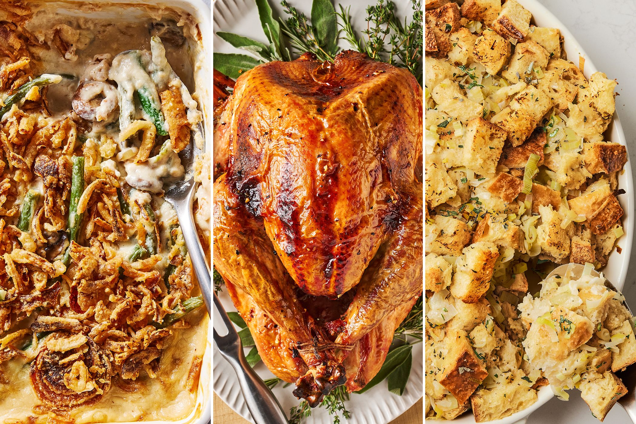 A Traditional Easy Thanksgiving Dinner Menu For 4 - An Edible Mosaic™