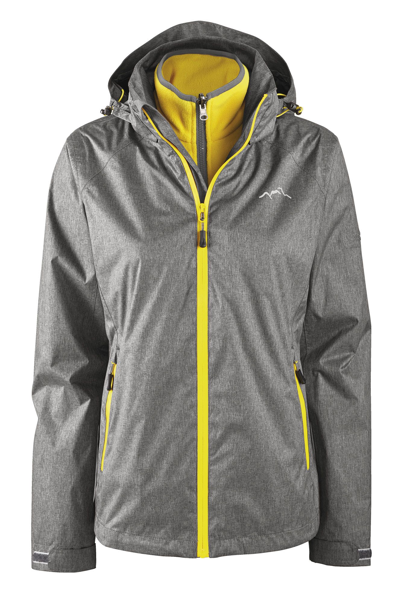 Crivit waterproof sports jacket with fleece inside Size: Medium