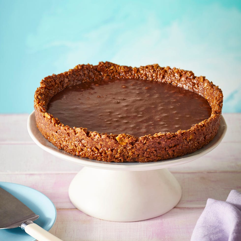 3 ingredient chocolate caramel tart