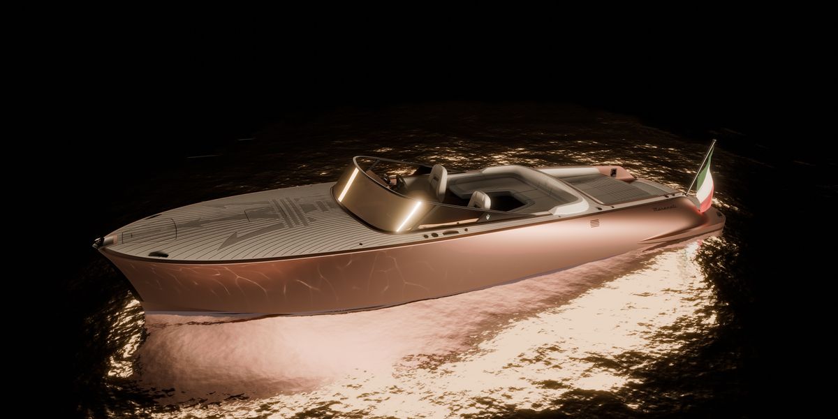 Maserati Tridente Electric Speedboat Revealed, Just in Time for Summer