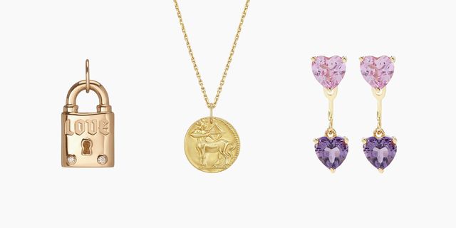 3 piece Earrings, Pendant with Necklace set Louis Vuitton 14K gold