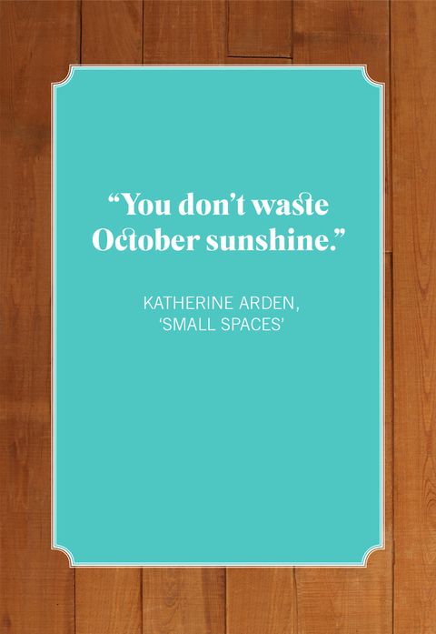 october quotes katherine arden, 'small spaces'
