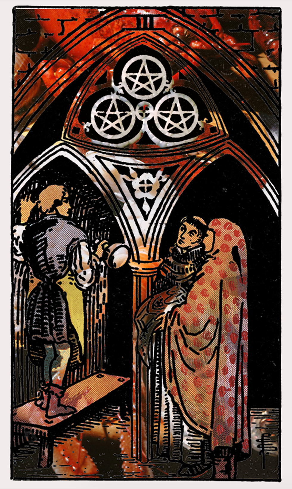 three of pentacles