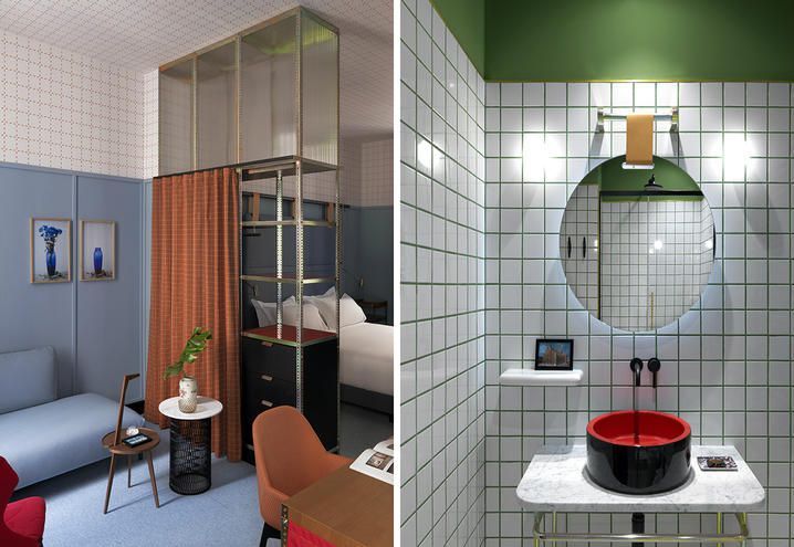 Patricia Urquiola adds vintage touch to Italian-styled Room Mate Hotel  Giulia