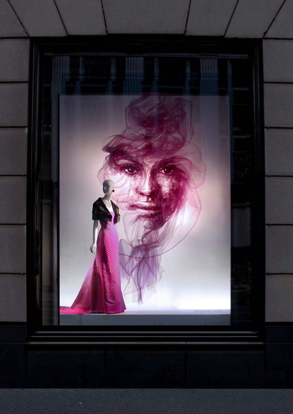 Bergdorf Goodman's New Store Windows British Artist Transforms the