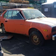 1977 fiat 128 3p in colorado junkyard