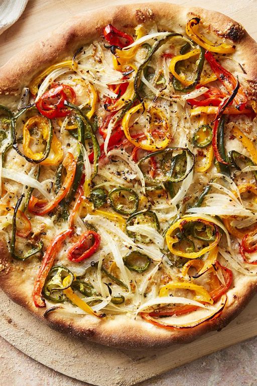30 minute dinners hot pepper and onion pizza